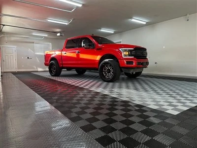 Piastrelle per pavimenti da garage in plastica